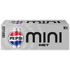 Diet Pepsi - 10pk/7.5 fl oz Mini Cans - image 2 of 4