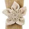 Park Designs Jute Flower Napkin Ring Set of 4 - 3 of 4
