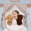 Lambs & Ivy Doorway Puppet Theater Developmental Toy with 2 Luxury Hand Puppets - 3 of 4