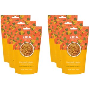 Ziba Foods Fruit Kishmish Raisins - Pack of 6 - 5.3 oz - 1 of 2