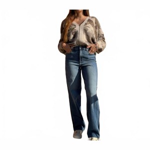 Women's Logan High-rise Dad Jean - HIDDEN - 1 of 4