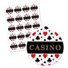 Big Dot of Happiness Las Vegas - Casino Party Favor Gift Tags (Set of 20) - 2 of 4