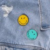 Yoobi SmileyWorld 4pk Enamel Pins Set Multicolor Smiley - 2 of 4