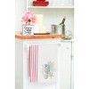 C&F Home Seahorse And Coral Embroidered Waffle Weave Cotton Kitchen Towel - 4 of 4