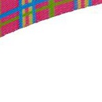 bubblegum pink plaid