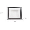 HomeRoots 14" Black Glass Standard Display Stand - 3 of 4