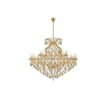 Elegant Lighting Maria Theresa 49 - Light Chandelier in  Gold