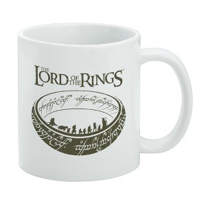 THE LORD OF THE RINGS The Journey Ceramic Coffee Mug, Novelty Gift Mugs for Coffee, Tea and Hot Drinks, 11oz, White - 1 of 4