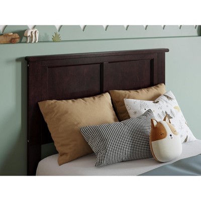 AFI Furnishings Madison Twin Headboard with Turbo Charger in Espresso