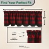 Park Designs Buffalo Check Lined Layered Valance 72" x 16" - 3 of 4