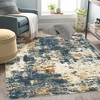 coucheta Machine Washable Area Rugs, Modern Abstract Soft Low Pile Non-Slip Stain Resistant Accent Carpet, for Living Room, Bedroom, Dining Room - 3 of 4