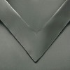 300 Thread Count Rayon From Bamboo Solid 3 Piece Duvet Cover Set by Blue Nile Mills - 4 of 4