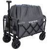 Vynxaria Expandable Dual-Layer Utility Wagon with 100% Extra Space - Grocery Cart for Camping, Shopping, Sports, Gardening - 3 of 4