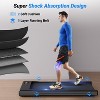 Superun 80Cm Run Belt Mini 1.2 Horsepower walking pad treadmill easy storage - 4 of 4