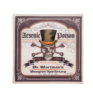 Gallerie II Dr. Wartman's 3D Poison Skeleton Halloween Wall Art Decor Decoration - 1 of 4