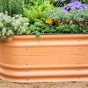 Vego Garden 10-in-1 Novel Modular Rectangular Metal Outdoor Raised Garden Bed Kit 48"x96"x17" - 3 of 4
