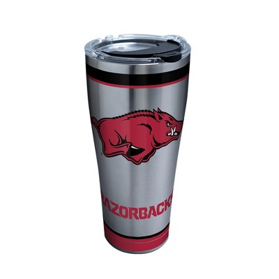 NCAA Arkansas Razorbacks Tradition 30oz Stainless Steel Tumbler with Lid