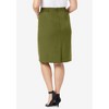 Jessica London Women's Plus Size Tummy Control Bi-Stretch Pencil Skirt - 3 of 4