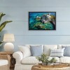 Stupell Industries Lighthouse with Seaside Rocks Floating Frame Canvas Art - 3 of 4