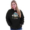 Tootsie Mr. Owl Christmas Santa Hoodie Sweatshirt Women Men Brisco Brands - 3 of 4