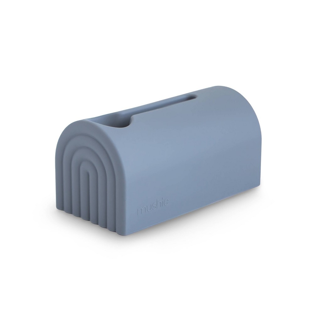 Photos - Baby Bathtub Mushie Bath Spout Cover - Blue