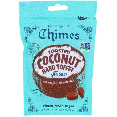 Chimes Toasted Coconut Hard Toffee 4-Pack 3.5oz