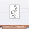 Drawn Love Faces 13.63 x 19.63 Framed Canvas - 4 of 4