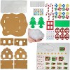 4E's Novelty Foam Gingerbread House Craft Kit (1 Pack) for Kids with Foam Stickers, Build & DIY Christmas Crafts for Kids & Toddlers - 2 of 4