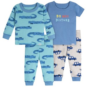 Onesies Brand Baby and Toddler Boys' 4-Piece Pajamas Sets - 1 of 4