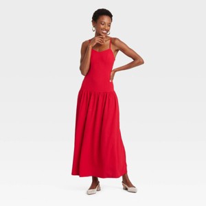 Women's Maxi Drop Waist Dress - A New Day™ - 1 of 3