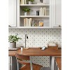 RoomMates Cross Stitch Magnolia Home Wallpaper Black/White: Self-Adhesive, Peelable, Repositionable, Modern Polka Dots - 2 of 4