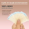 Jessie's Wig 16-26 Inch Tape In Hair Extensions 50g For Women Thin Hair Straight #60 20 Pcs/Pack - 3 of 4