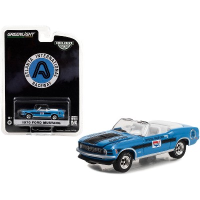 1970 Ford Mustang Mach 1 428 Cobra Jet Convertible "Atlanta International Raceway Pace Car" 1/64 Diecast Model Car by Greenlight