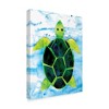 Summer Tali Hilty Sea Turtle Unframed Wall - Trademark Fine Art - image 2 of 4