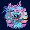 Boy's Lilo & Stitch Beach Party Stitch T-Shirt - 2 of 4