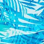 blue multi leaves