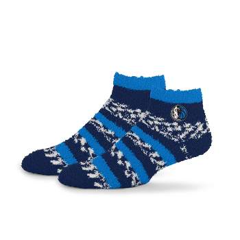 NBA Dallas Mavericks Multi Stripe Fuzzy Socks