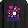 Men's - Disney - Daisy Be Bold Long Sleeve Graphic T-Shirt - 2 of 4