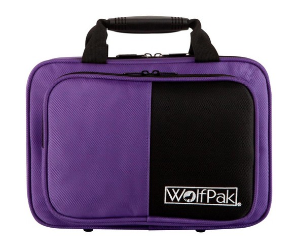 WolfPak Colors Series Lightweight Polyfoam Clarinet Case Purple