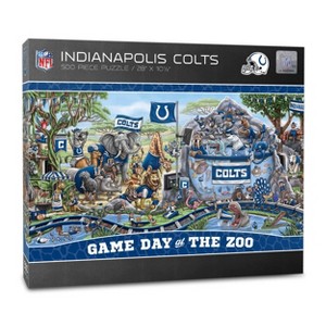 NFL Indianapolis Colts Game Day at the Zoo 500pc Puzzle - 1 of 3