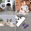 Washable Bathroom Rug,Ultra-Thin Non-Slip Modern Solid Carpet for Entrance, Kitchen & Bathroom - 3 of 4