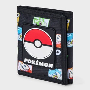 Boys' Pokemon Wallet - Black - 1 of 4