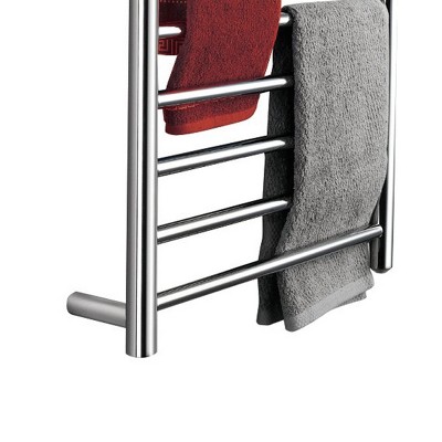 Pursonic Stainless Steel Wall Mounted Towel Warmer with 10 Bars