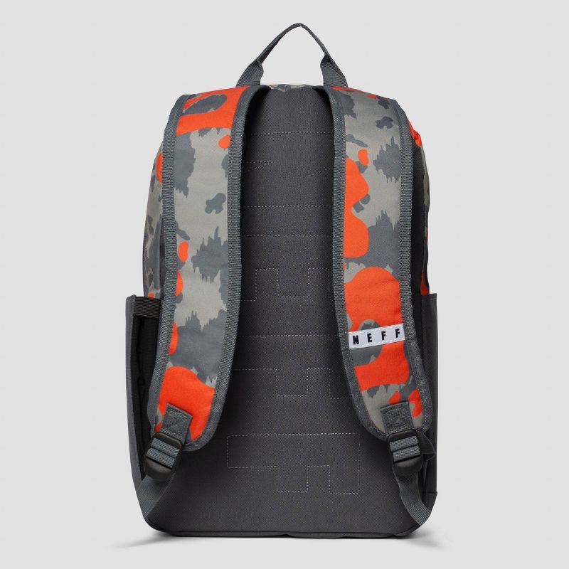 Neff Structure 18&#34; Backpack - Gray/Orange, 4 of 7