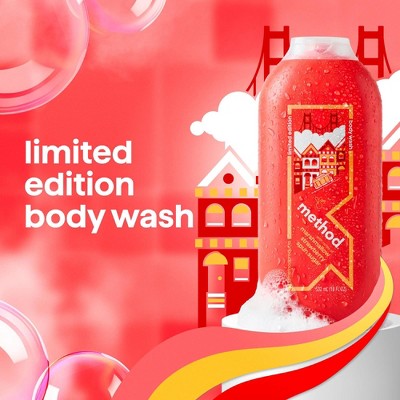 Method Limited Art Collection San Francisco Body Wash - Marshmallow and Strawberry - 18 fl oz
