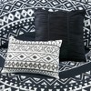 Gracie Mills Caelius 7-Piece Reversible Cotton Comforter Set - Full/Queen - Black - 3 of 4