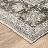 Oriental Weavers Maharaja 091E1 Grey/ Blue Indoor Area Rug - 2'3" x 7'6" - 2 of 4
