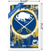 Trends International NHL Buffalo Sabres - Maximalist Logo 23 Framed Wall Poster Prints - 3 of 4