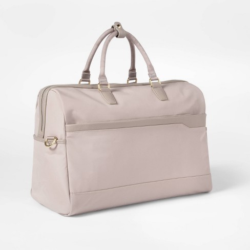 Signature Weekender Bag Taupe - Open Story™ : Target