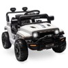 Ride On Truck for Kids, 12V Battery Powered Toy Car with Remote Control, Spring Suspension, LED Headlight and Music, Toddler Electric Vehicles for 3+ - 2 of 4